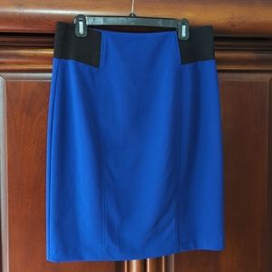 CLOSET CLOSING -FINAL PRICE NYCC Executive royal blue pencil skirt